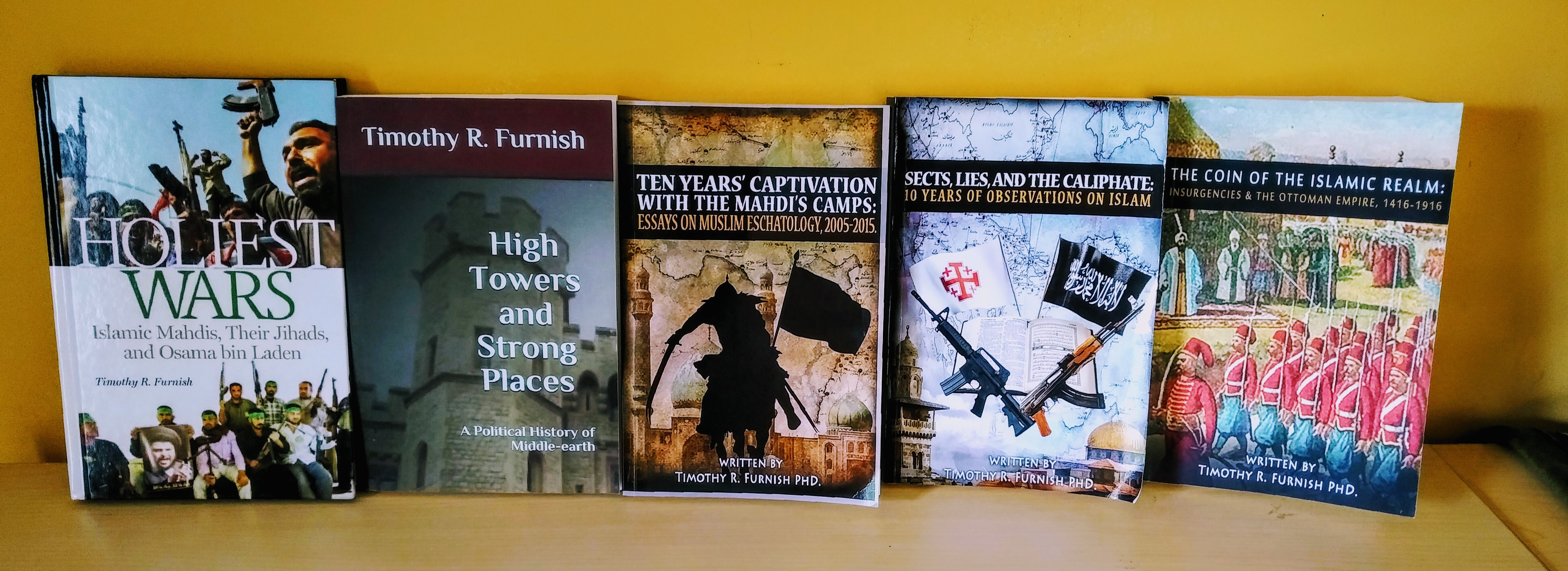 All five of my books as of 8.27.2020